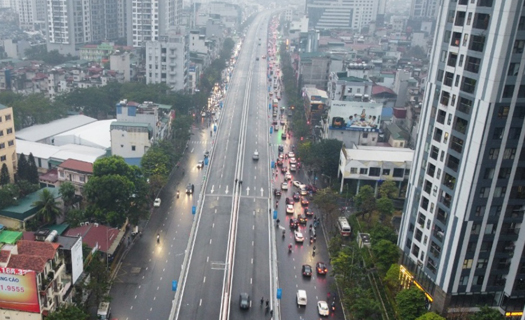 Phương tiện đi lại thế nào sau thông xe đường Vành đai 2 trên cao của Hà Nội?